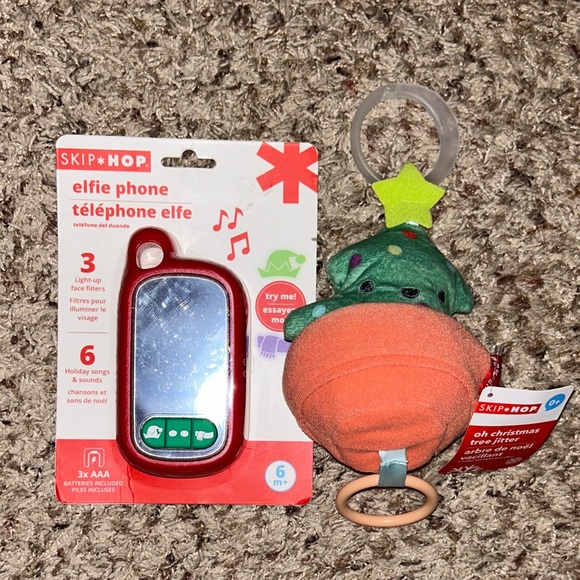 NEW- Skip*Hop Christmas Baby Toys - Picture 1 of 10
